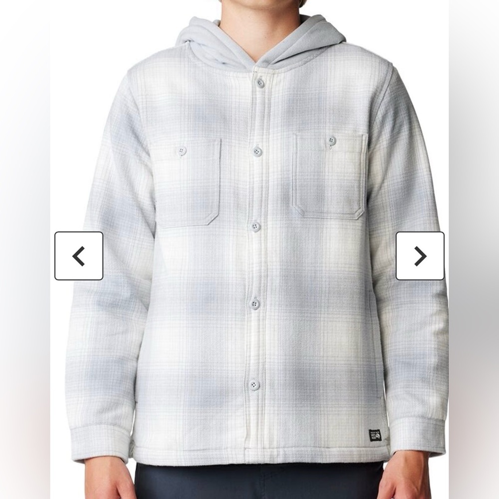 NWT Mountain Hardwear Plusher Microchill Lined Shirt